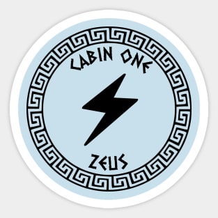 Zeus Sticker